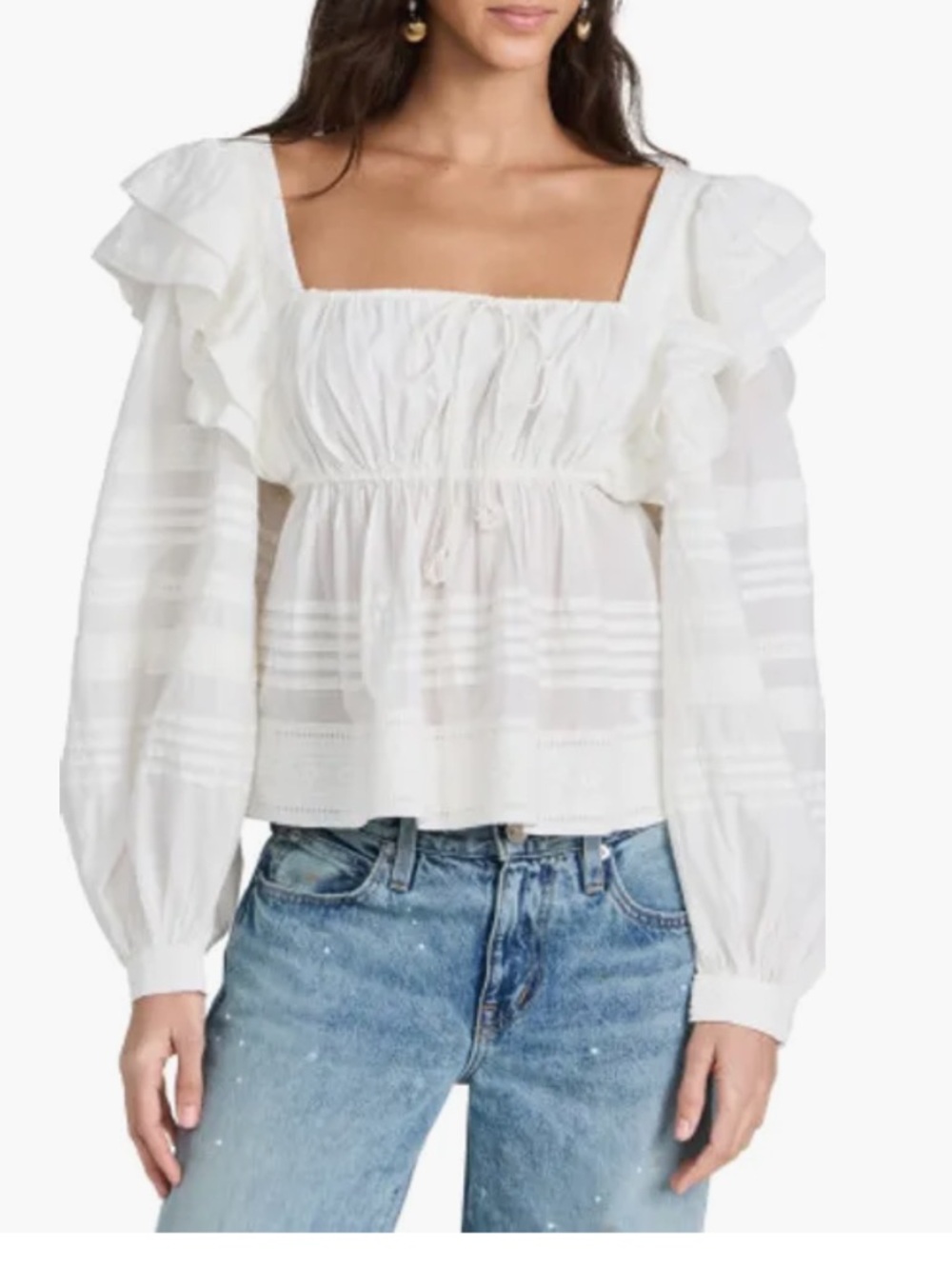Farm Rio white blouse - Picture 2 of 5